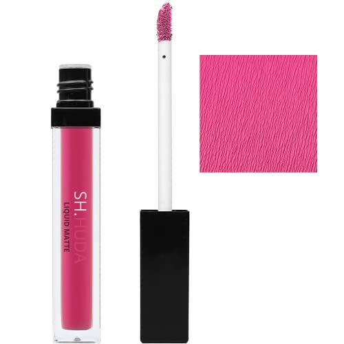 Image of Pink Liquid Matte Lipsticks for Women - Matte Finish, 12Hr Wear, Non-Sticky and Non-Drying Waterproof Lipstick