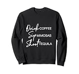 Sólo un recordatorio de cómo manejar tus 3 refrescos líquidos favoritos. Te bebes el café y bebes las mimosas, pero te disparas el tequila... ¡hasta el fondo!