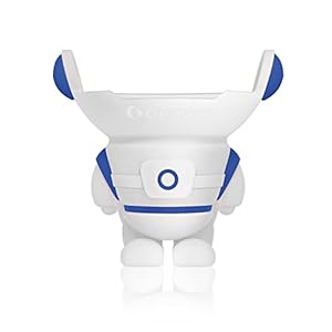 OLIGHT Obuddy Support et Chargeur de Style Cosmonaute pour Série Obulb Accessoires de Support de Lampe Décoration de Bureau et de Voiture Jouets (Bleu)