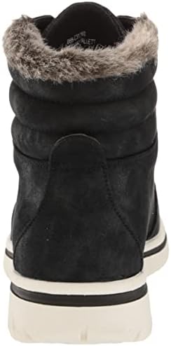 CLIFFS BY WHITE MOUNTAIN Shoes Hallett Women's Casual Hiker Style Bootie, Black/Fabric, 8 M | Image 2