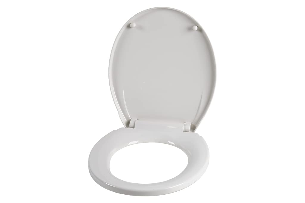 Cofan Tapa WC | Medidas 40,4 x 35,6 cm | Fabricada en Polipropileno Blanco