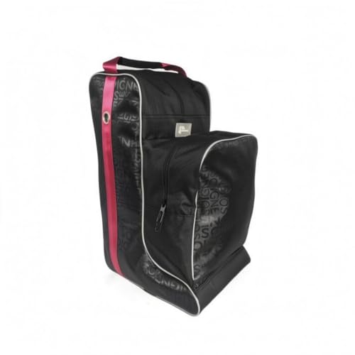 Sac à bottes d'équitation noir de grande capacité pour le rangement