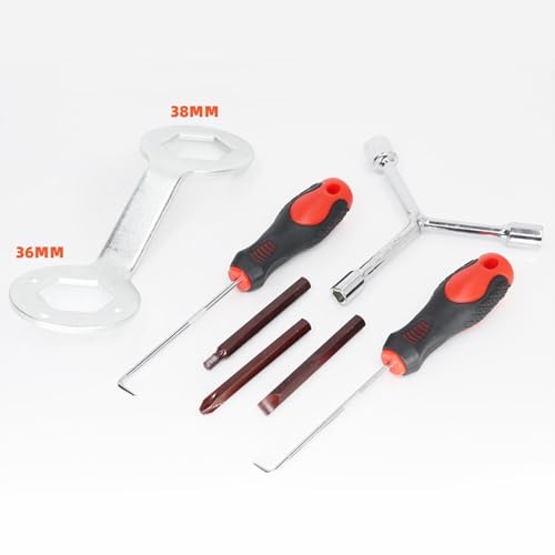 Kit de herramientas para lavarropas 7 piezas metal miniatura 3