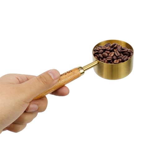 Vaso medidor 1/3 taza acero inoxidable 80 ml con mango miniatura 5