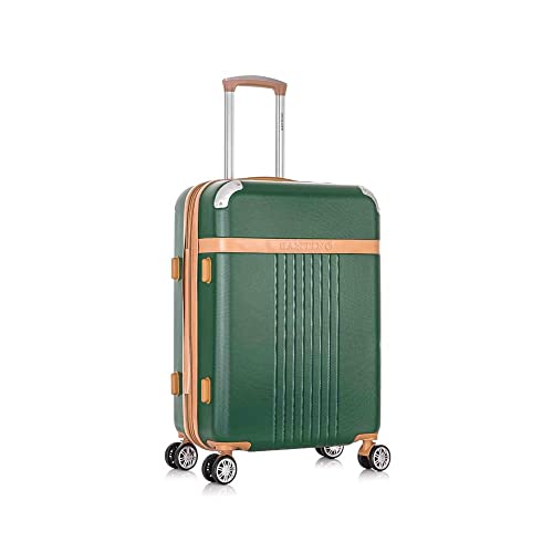 Mala Viagem Santino B182 Rígida Abs Rodinhas 360 Bordo ANAC