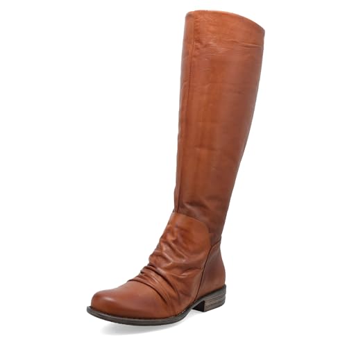 Miz Mooz Lisbon Women's Knee-High Boot Brandy