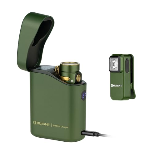 OLIGHT Baton4 Premium Edition EDC Flashlights Bundle with Oclip Rechargeable Light