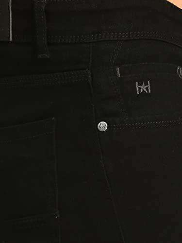 Image of HIGH Star Men Black Slim-Fit Stretchable Jeans
