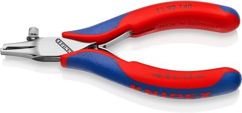 KNIPEX Elektronik-Abisolierzange mit Mehrkomponenten-Hüllen 140 mm, 11 92 140