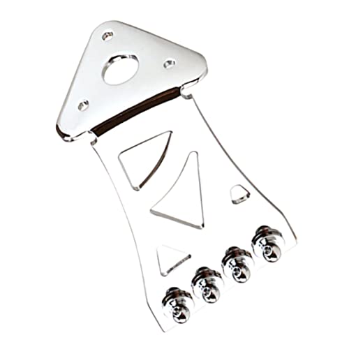 JOINPAYA Banjo Tailpiece for Banjo Parts Light Weight and Easy Install 4 String Guitar Accessory
