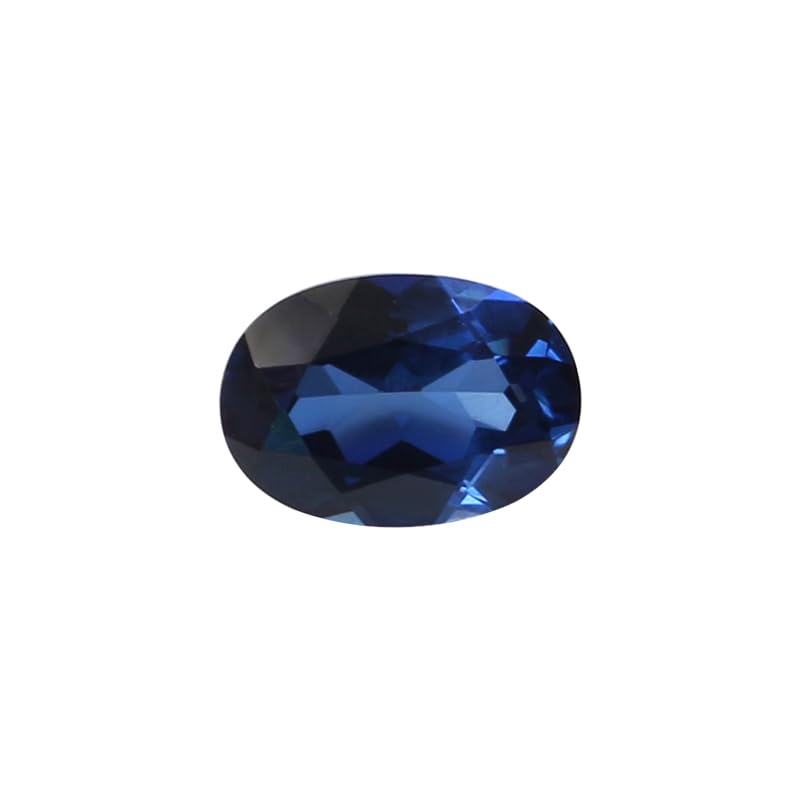 Lab Grown Sapphire Royal Blue Color Oval Cut Loose Gemstone DIY Jewelry With AGL Certificate