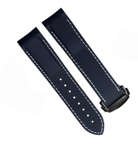 Bracelet montre caoutchouc Omega Seamaster et Speedmaster - Rechange étanche sport pour homme