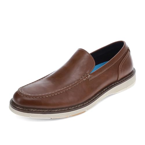DOCKERS Mens Elmhurst Dress Casual Slip On Loafer Shoe, Cognac, 13 M - image 1