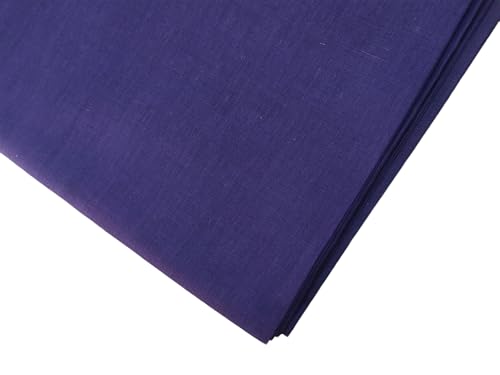Image of Unstitched Cotton Lining Fabric for Dress Materials - Soft, Skin-Friendly - 36 inch Width - 100% Cotton - Color Choices-Multiple Lengths (2m /4m /6m /8m)
