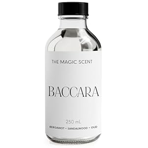 Baccara Oils for Diffuser – HVAC, Cold-Air, & Ultrasonic Diffuser Oil Inspired by The Baccarat Rouge – Essential Oils for Diffusers Aromatherapy – 8.5 fl oz, 250 mL