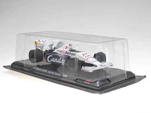 Auto fórmula 1 escala 1:24 TOLMAN TG184 Ayrton Senna 1984 miniatura 2