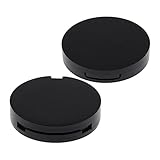 DYNWAVE 2 Pieces Empty Compact Portable Makeup Powder Container, Air Cushion Puff Case with Cosmetic...