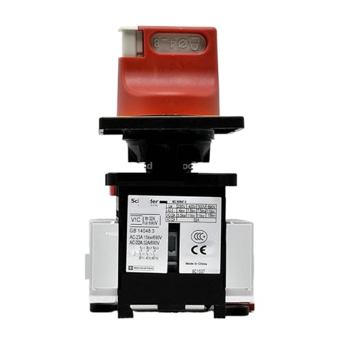 Interrupteur-sectionneur 32A 3P VCD1C pour coupure en charge sécurisée avec panneau KCD1PZC