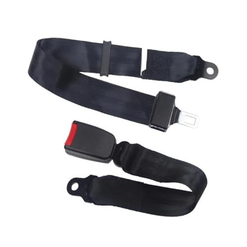 Cinturón de Seguridad de Coche, cinturón Ajustable de Dos Puntos de Seguridad, Negro, Universal, extensión de cinturón de vehículo, Correa extensora de 88-130CM