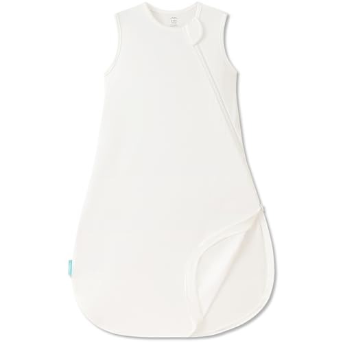 Image of PurComfy Supersoft Sleep Sack 0.5 TOG, Premium Bamboo Viscose Sleeping Bag Thin Baby Wearable Blanket 2-Way Zipper Sleep Sack