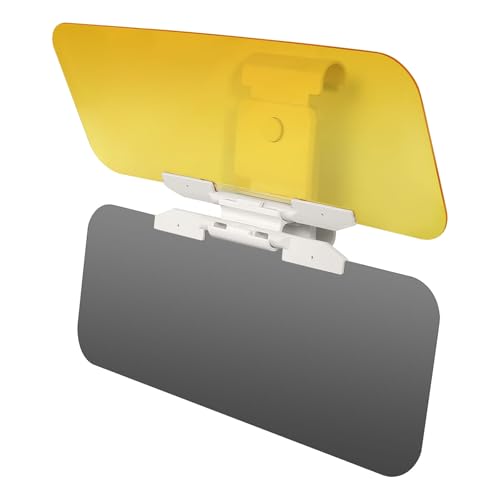 Sonnenblende Auto 2-in-1 Sonnenblende Verlängerung Auto Blendschutz Verstellbarer UV Schutz Autosonnenblende für SUVS LKWs