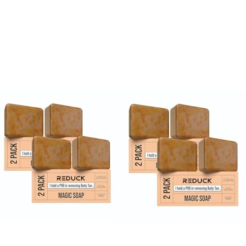 Image of Ghar Magic Soap Tan Removal Sandalwood & Saffron Magic Soaps For Bath | Paraben Free | Chandan & Kesar Bath Soaps | Handmade Soap For Glowing | Skin Brightening For Men & Women (8)