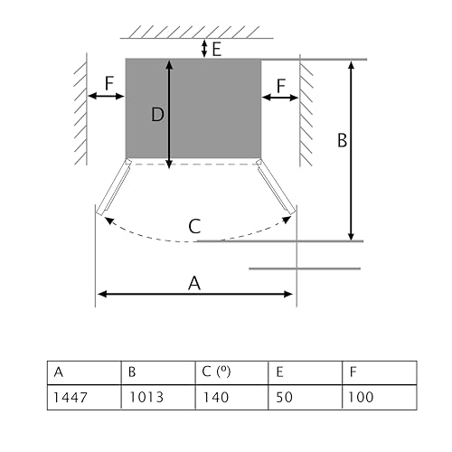 Cecotec Frigorífico Americano 2 Puertas Bolero CoolMarket SBS 430 Dark E. Side by Side de 430 L, Altura 176 cm y 84 cm Ancho, Sistema Multi Air Flow, Total No Frost, Motor Inverter Plus - imagen 9