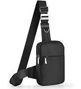 BROADREAM Mini Crossbody Bag Sling Bag for Women Men Chest Shoulder Bag with Anti-Theft Casual Ph...