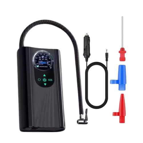Image of OLMARTT Tire Inflator Cordless Electric Multipurpose Air Pump for Car for Motor (with 12V DC Connector)