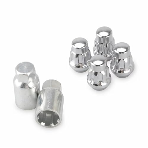 Pernos rueda coche M12x1.5 juego tuercas perno neumático compatible con Mazda3 CX5