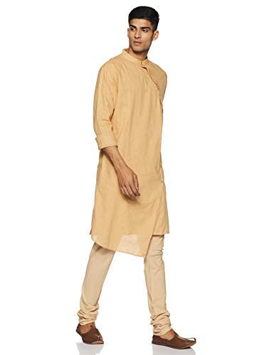 Image of THE INDIAN GARAGE CO Men's Cotton Slim Fit Kurta