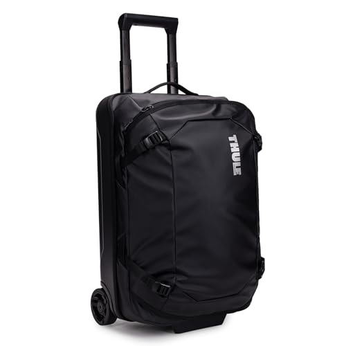 Thule Chasm Carry On - Maleta de Lona con Ruedas, Black, 50, Bolsillo