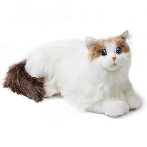 ELEPHANT ROBOTICS metaCat Ragdoll - Interactive Companion Pets Robot Cat with Voice Command Touch Sensor Eye Animation - Gifts for All Ages - Realistic & Lifelike, Type-C Charging
