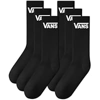 Vans Calcetines altos para hombre, color negro, talla M, Negro, M