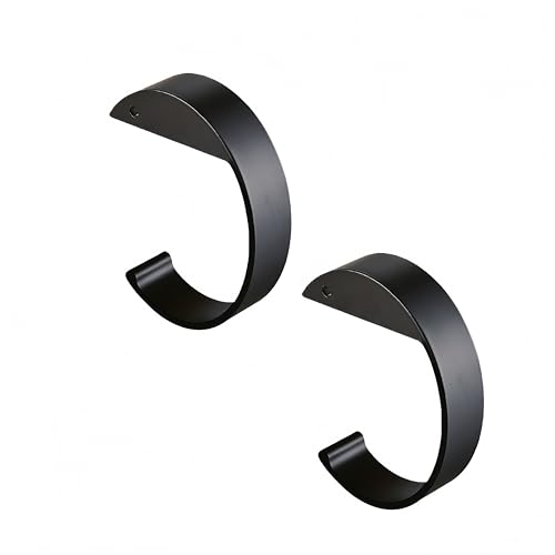 uvbws 2PCS Cshaped Wallet Hooks, Heavy-Duty Wallet and Handbag Hooks,