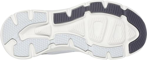 Skechers - Womens D'Lux Walker 2.0 - Active Pace Sneakers, Color White/Multi, Size: 8.5 M US3