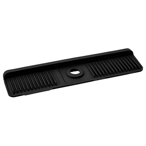 Protector contra salpicaduras de agua para fregadero con pendiente de drenaje de 24'' 2