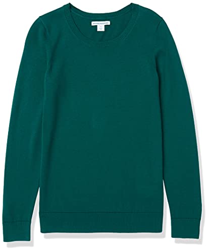 Image of Amazon Essentials Women's Long-Sleeve Lightweight Crewneck Sweater, Flattering (Available in Plus Size)