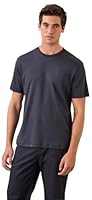 Calvin Klein Men's Short Sleeve Supima Chest Embroidered Crewneck Tee, Ink, XX-Large