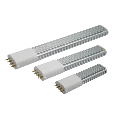 JrEam Lampadina LED da Tavolo, Tubo da Bar, 2G7, 4W/120mm, 6W/152mm, 7W/165mm, 10W/220mm, 4P, Spina Orizzontale, Ricambio 15W20W25W(Cold White 6000K,10W 220mm)