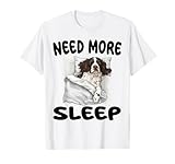 Photo Gallery simpatico pigiama inglese springer spaniel need more sleep maglietta Photo Gallery simpatico pigiama inglese springer spaniel need more sleep maglietta