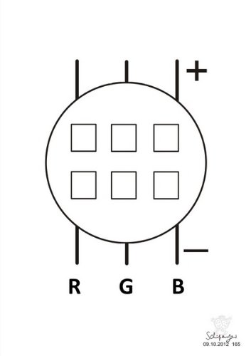 Preisvergleich Produktbild LED COB RGB 15W für TMH-6