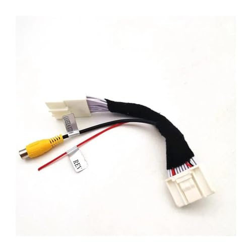 LTQSIV Cable Interfaz Cámara Marcha Atrás 24 Pines para R&enault para Captur para Clio 4 Y para Logan con Sistema para MediaNav para Instalación Sencilla