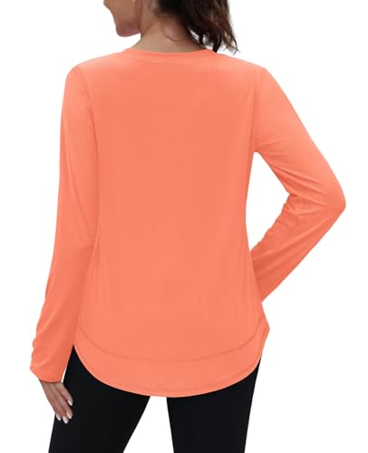 Image of XIEERDUO Women's Workout Tops Long Sleeve Shirts Sun Protection UPF 50+ Quick Dry Shirts for Hiking Running S-3XL