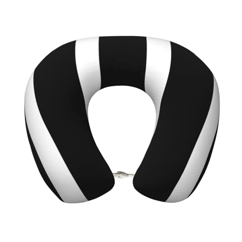 Almohada de espuma viscoelástica viaje tamaño único negro miniatura 1