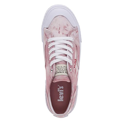 Levi's Women's Casual Sneaker, Pink, 7.52