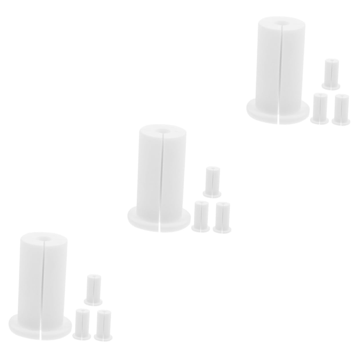 jojofuny 12stücke Silicone Kabeldurchführung Wandtüllen Für Kabel Und Stabil Für -anwendungen Sorgt Für Sicheren Kabelschutz Und Einfache Montage