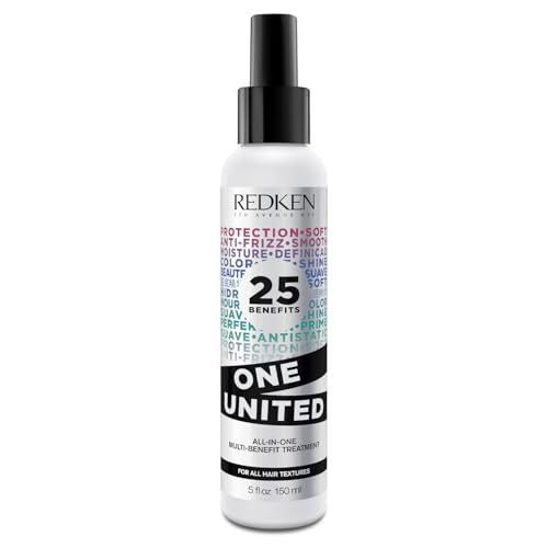 Redken, Spray Multi-beneficio per Tutti i Capelli, Termoprotettore, Districante, Formula con Olio di Cocco e Acido Lattico, One United, 150 ml