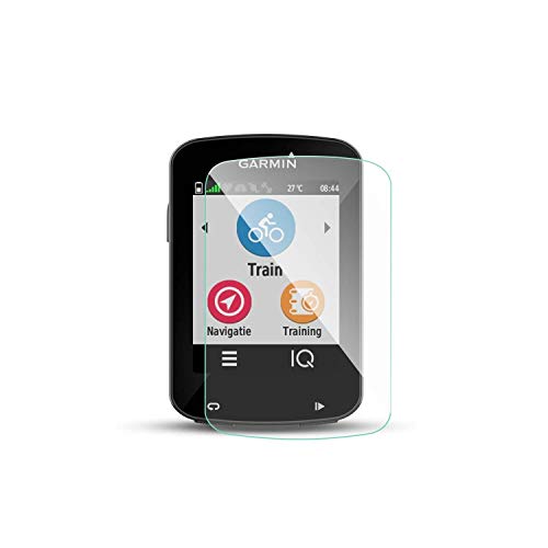 [2 Piezas] LFOTPP Protector de Pantalla para Garmin Edge Explore 820 Pelicula Protectora de Cristal Templado - 9H Anti-arañazos Transparente