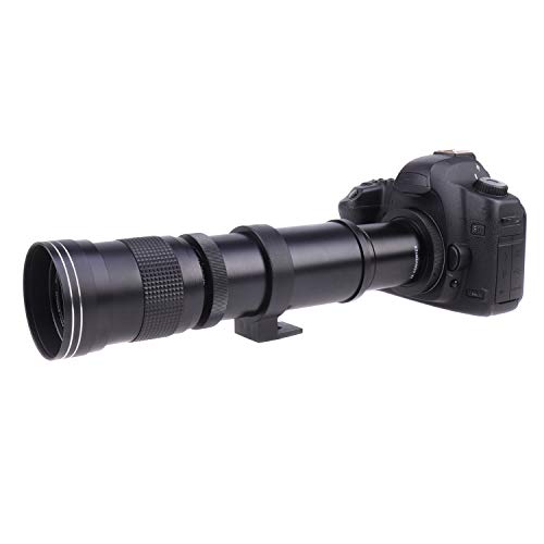 Image of 420-800mm F /8.3-16 Telephoto Zoom Lens with 2 X Teleconverter Lens and T2 /T to PK Mount Adapter Ring for K-5 K-7 K3 K-1 K50 K3 K10D K20D K200D K-M K-R K-X K-S2 K30 Cameras